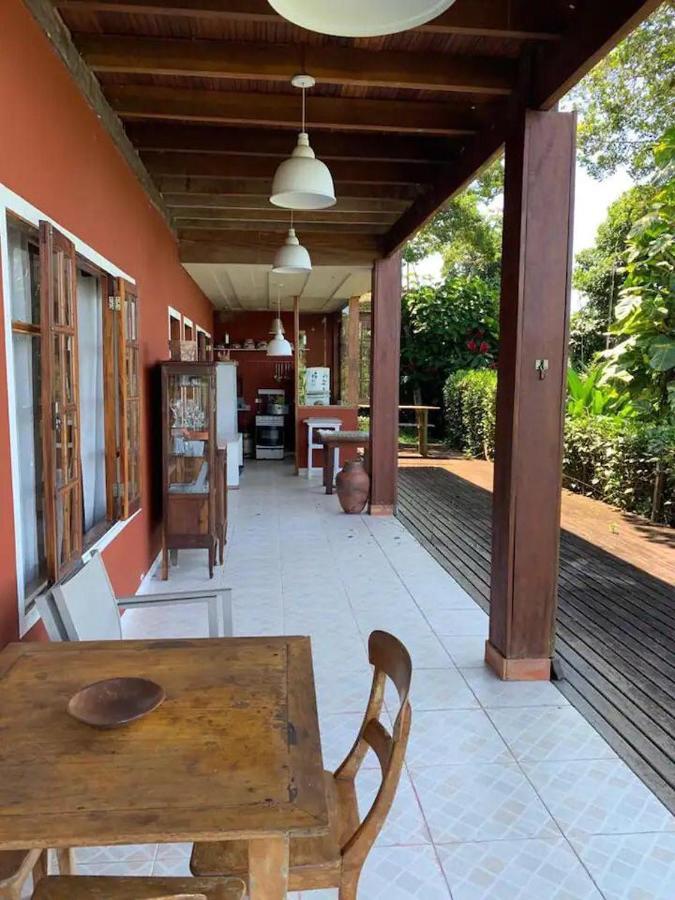 Casa Na Praia Com Vista Para O Mar Araquari Eksteriør billede